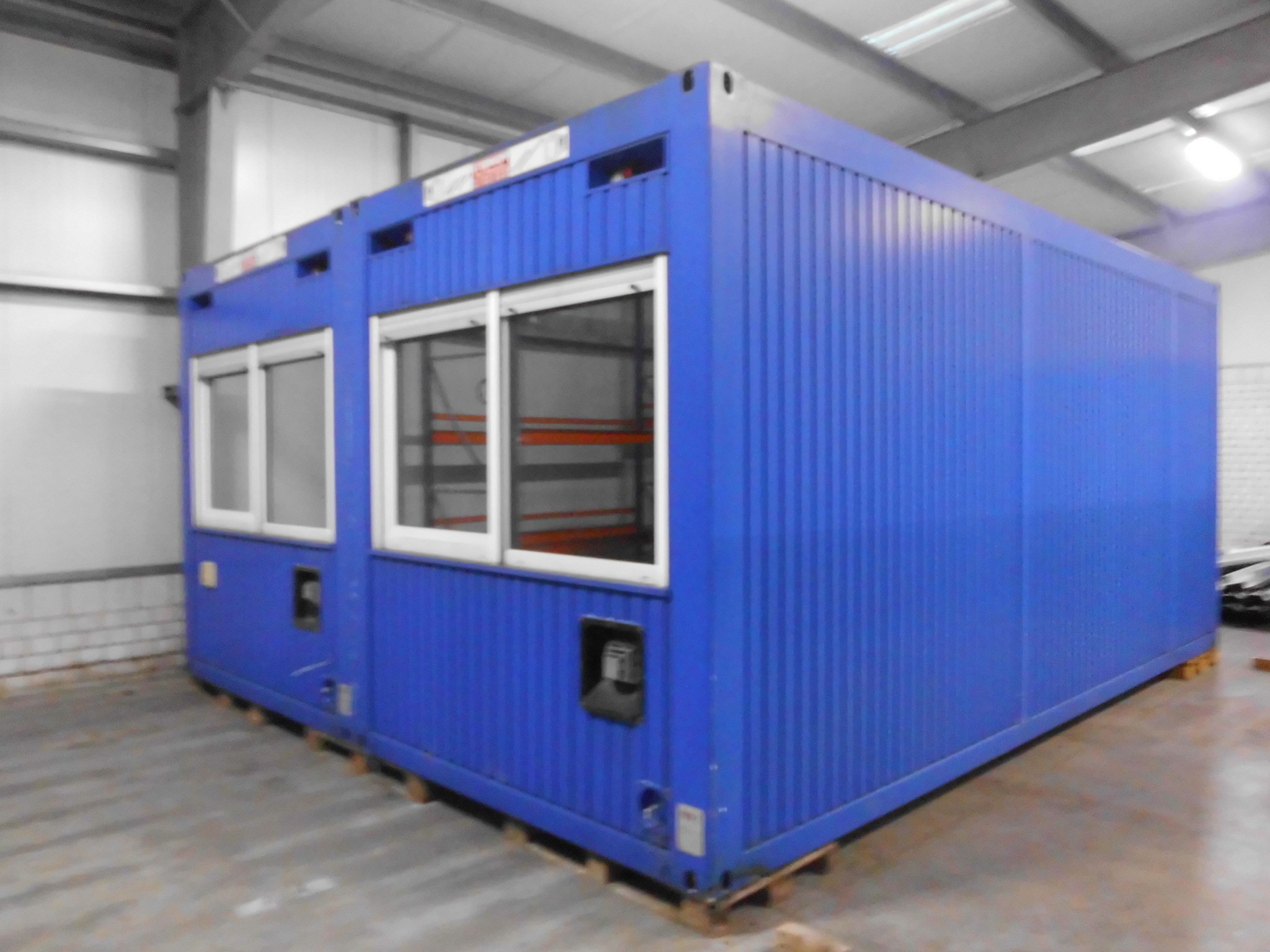 Doppelcontainer Containeranlage Duocontainer Bürocontainerdoppelanlage